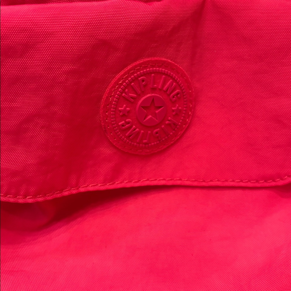 Kipling Pink Rollinv Backpack - image 2